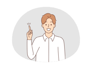 質問をする男性